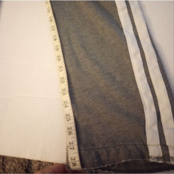 Aeropostale straight leg drawstring waist sweatpants with stripes on sides Sz SM - Picture 4 of 7